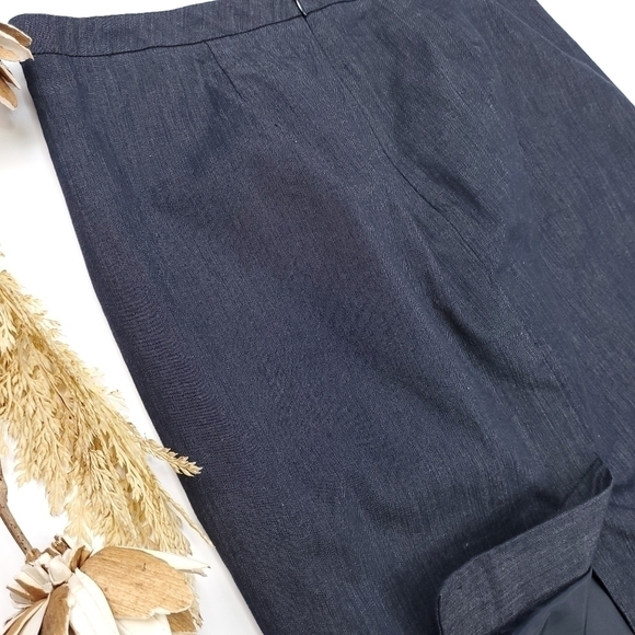 NEW Loft Navy Skirt Sz 2p - Picture 3 of 8